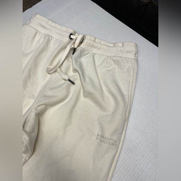 Human Nation Sweatpants Jogger Bone NWOT size Medium (b17) - Picture 4 of 10